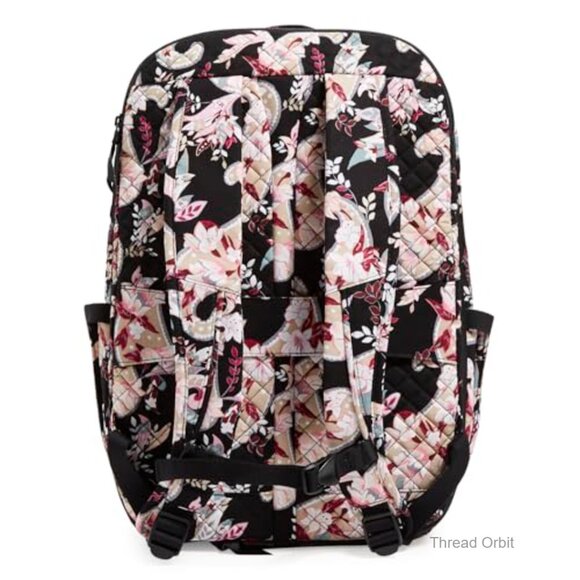Large Travel Backpack with Laptop Sleeve, Recycled Cotton, Expandable main image 6
